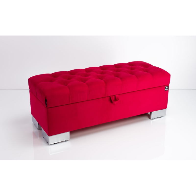 Tufted Storage Bench